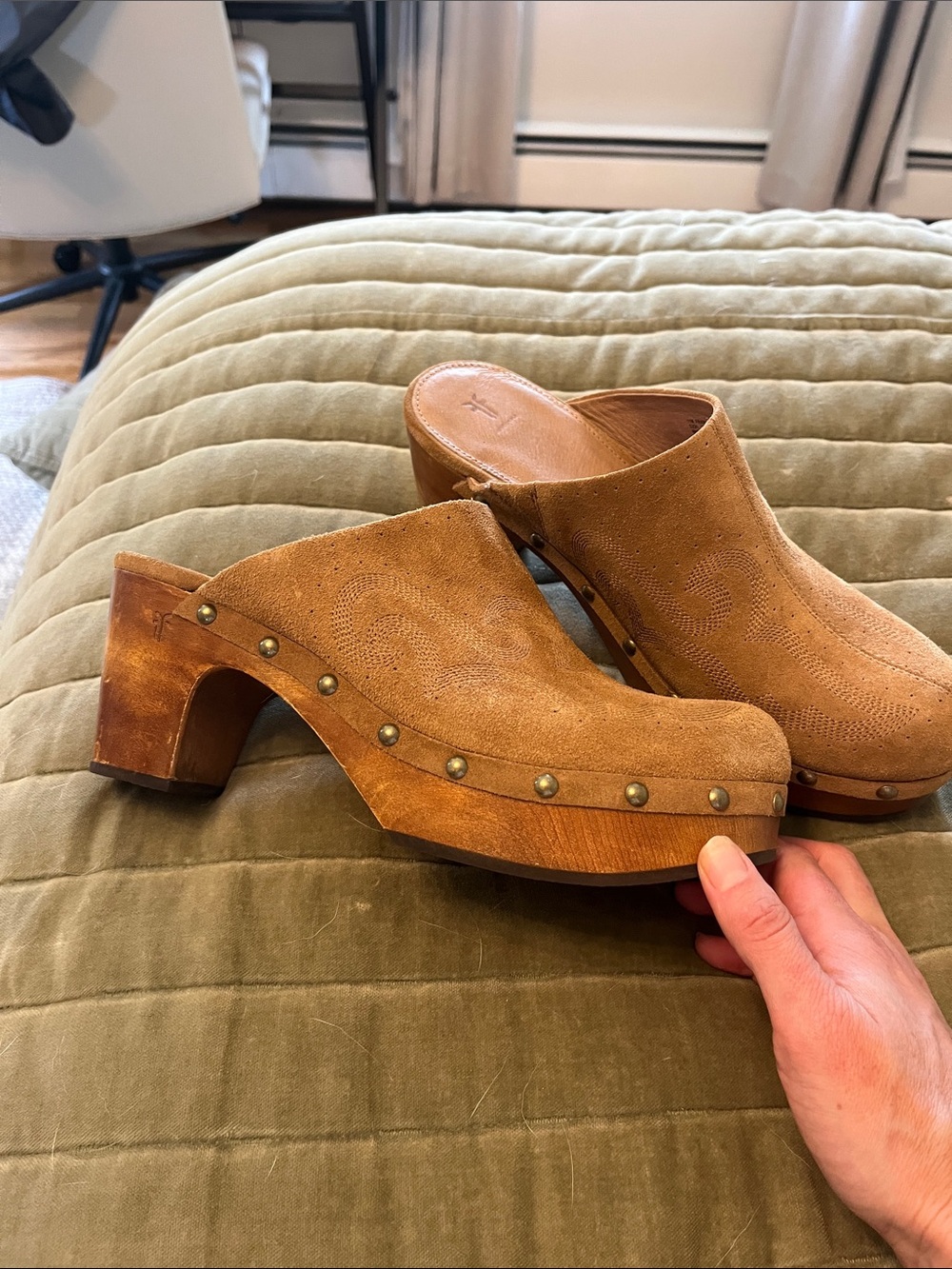 Frye Jessica clogs